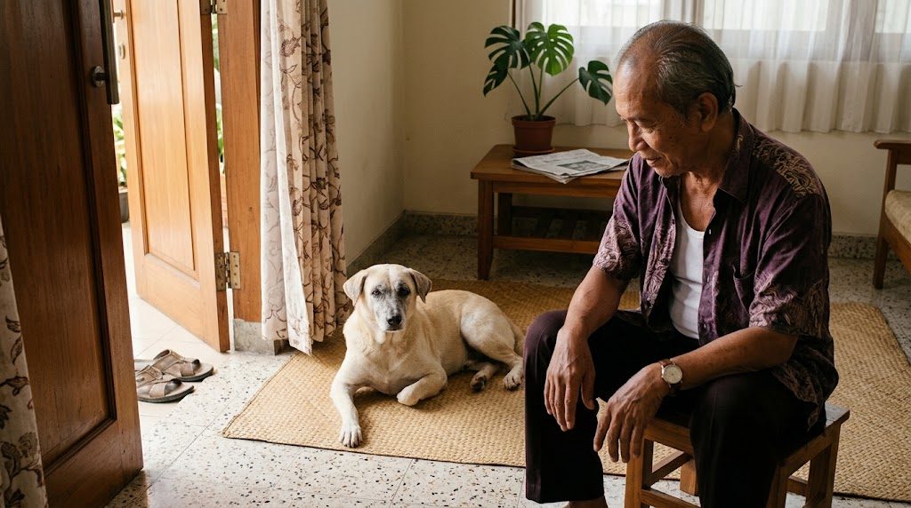 Anjing bau badan walau sudah dimandikan, dan apa yang sebenarnya berbau