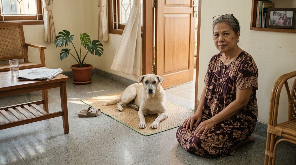 Anjing mimisan: satu lubang atau dua lubang