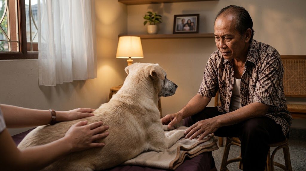 Anjing sekarat, apa yang bisa Anda lakukan malam ini