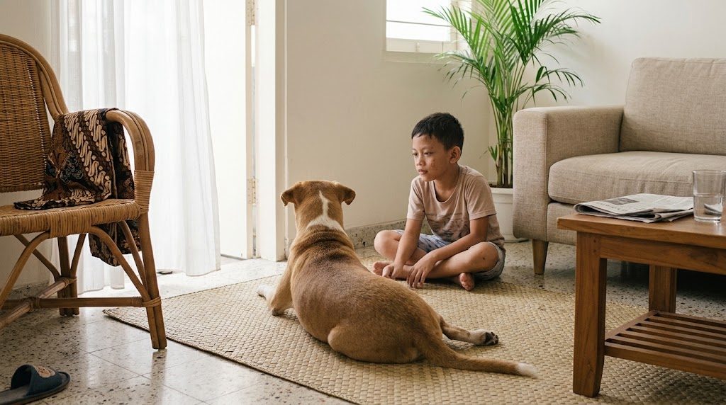 Anjing tua susah berdiri, dan cara membedakannya dari sekadar tua