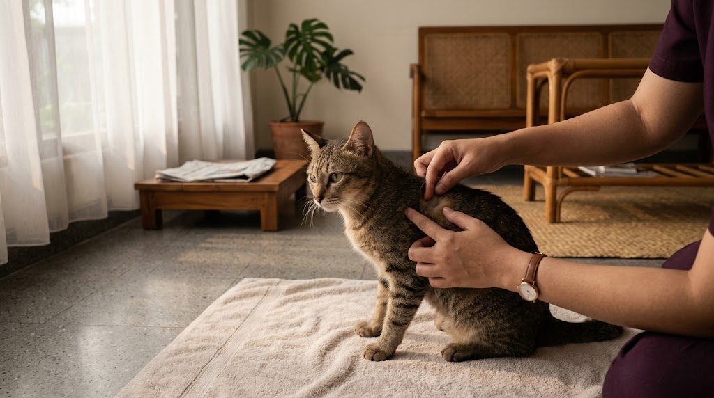 Bulu rontok pada kucing: mana yang wajar dan mana yang bukan