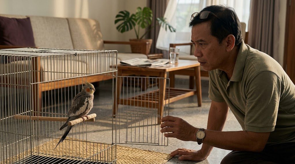 Lovebird ngorok dan sesak napas: penyebab dan penanganannya