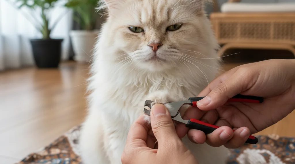 Cara memotong kuku kucing dan anjing di rumah