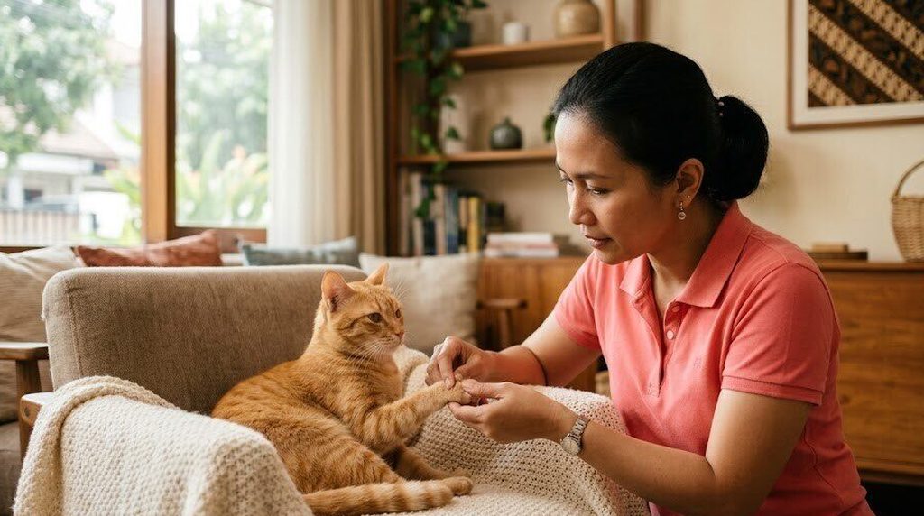 Claw trim kucing dan anjing: cara aman, alat, dan mencegah cedera