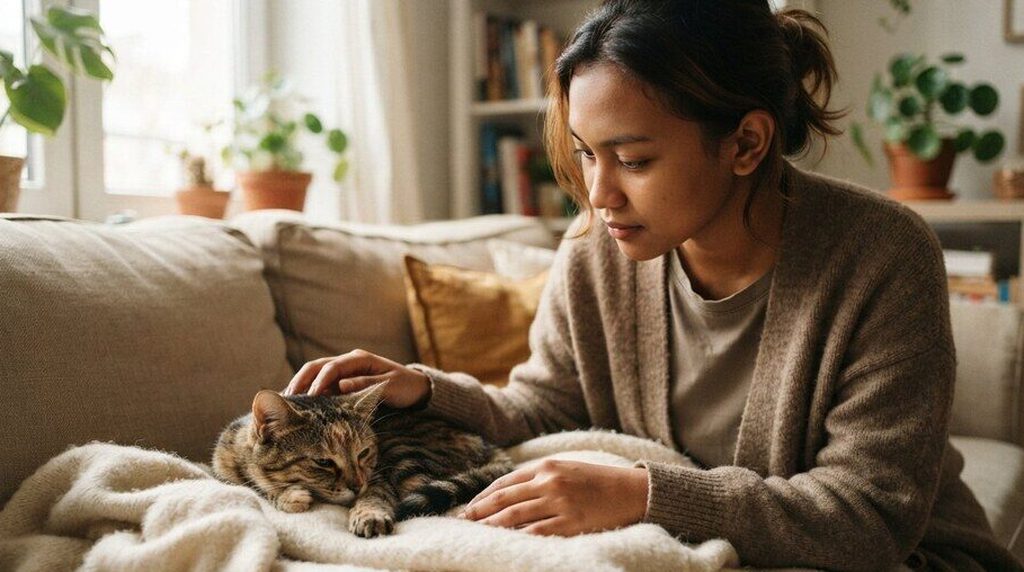 Demam pada kucing dan anjing: suhu normal, tanda, dan kapan ke dokter