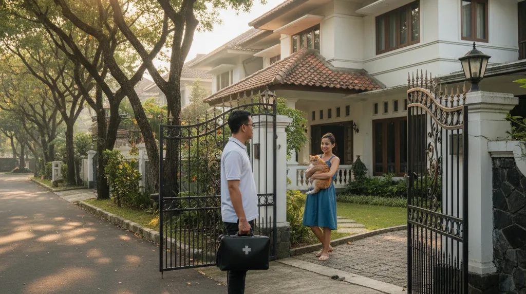 Dokter hewan Fatmawati: pemeriksaan di rumah dan apartemen