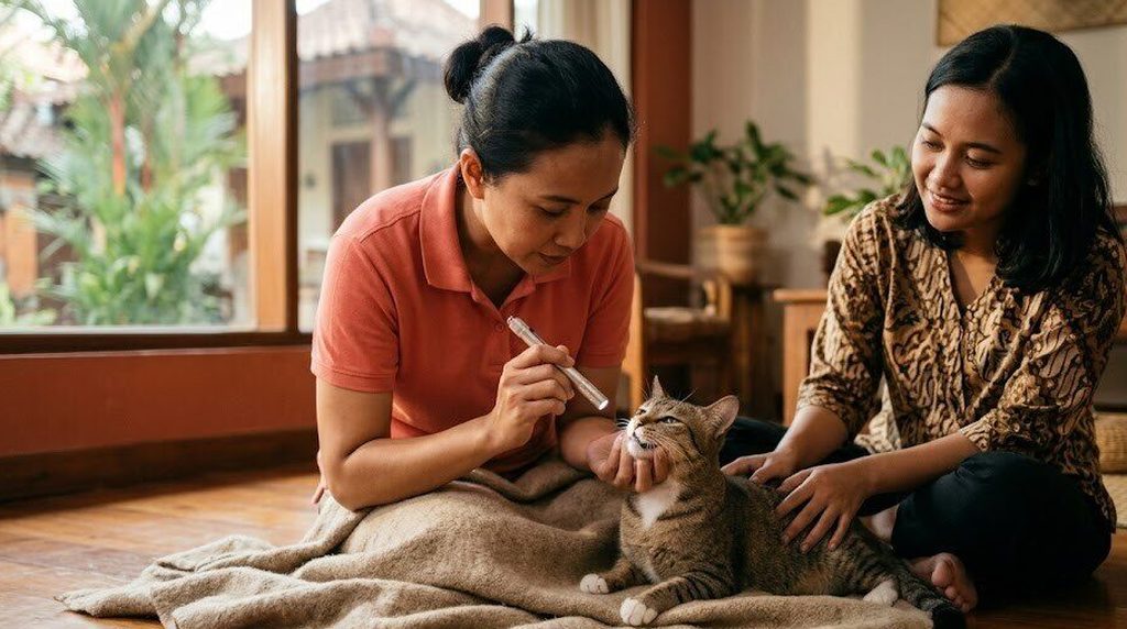 FIV kucing: tanda, diagnosis, dan merawat kucing FIV positif