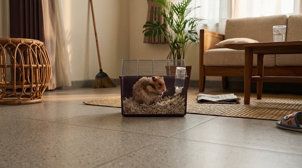 Hamster flu atau pilek, dan kenapa bunyi napasnya tidak boleh diabaikan