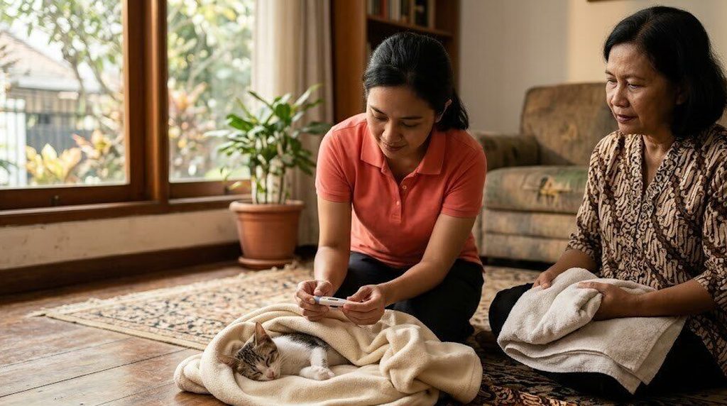 Hipotermia pada anjing dan kucing: tanda dan cara menghangatkan