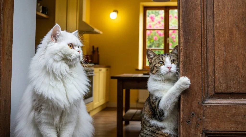 Cara mengenalkan kucing baru ke kucing lama, tahap demi tahap