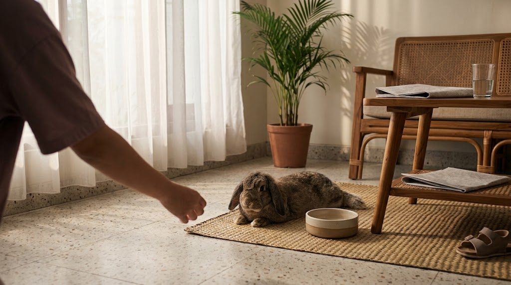 Kelinci tidak mau makan, dan kenapa ini lebih mendesak daripada pada kucing