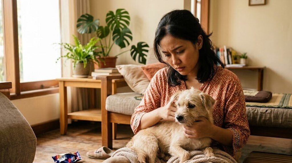 Keracunan cokelat pada anjing: seberapa bahaya dan pertolongannya