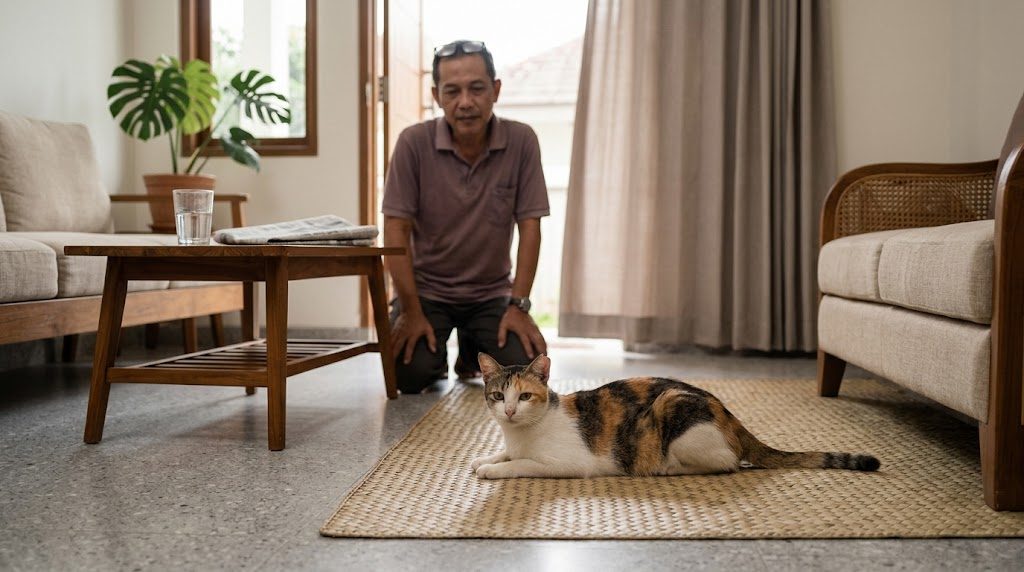 Kucing bersin terus: mana yang mereda sendiri, dan mana yang tidak