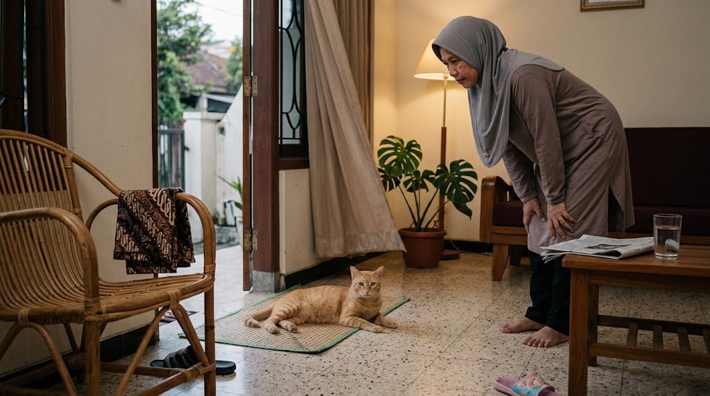 Kucing botak melingkar: bukan bentuknya yang menentukan, melainkan kulitnya