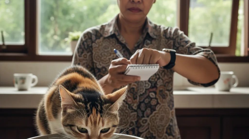 Kucing minum banyak sekali: tanda diabetes, ginjal, atau tiroid?