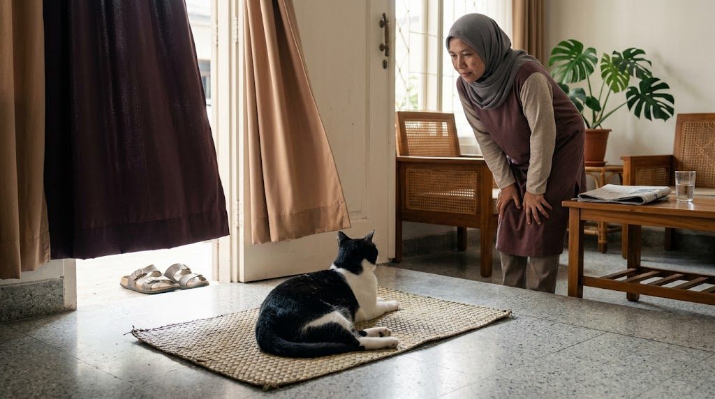 Kucing napas cepat dan buka mulut: ini gawat darurat
