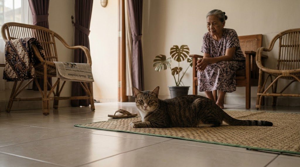 Kucing pincang, dan kenapa dia sering tidak terlihat kesakitan
