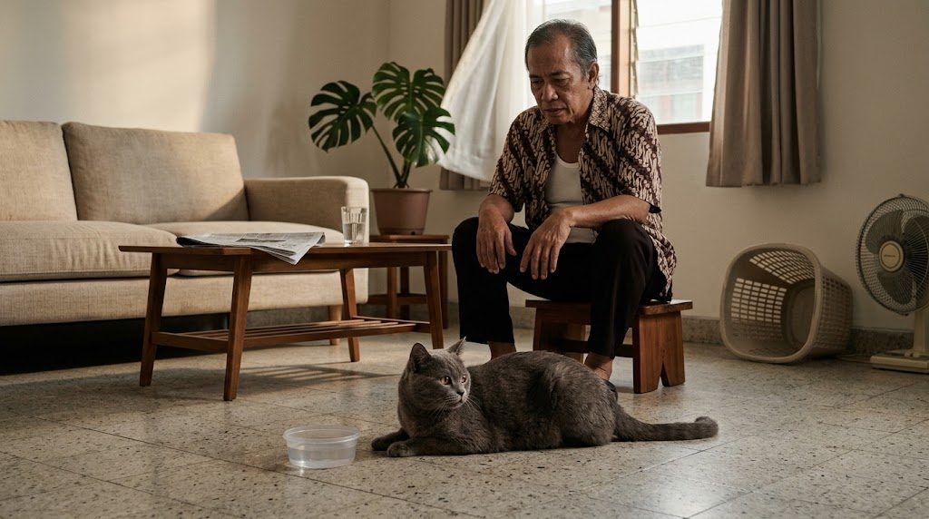 Kucing sembelit: berapa lama masih wajar, dan kapan tidak lagi