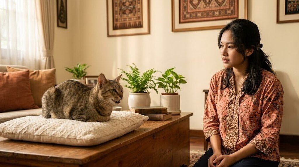 Kucing sesak napas: penyebab, tanda gawat, dan bedanya dengan terengah