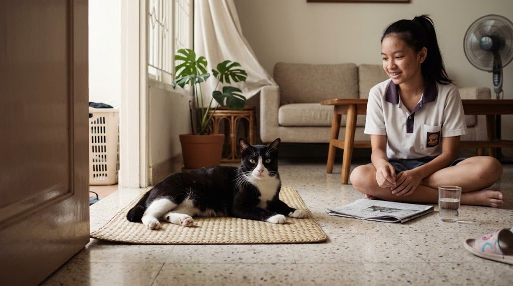Kucing telinga kotor hitam: apa yang sebenarnya Anda lihat