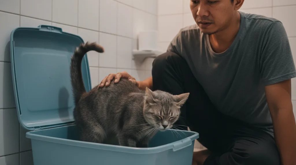 Kucing tidak bisa BAB: penyebab, tanda bahaya, dan cara mengatasinya