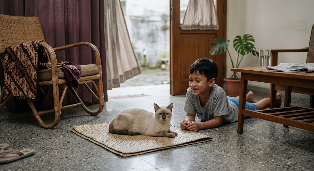Kucing tidak bisa pup, berapa lama masih aman