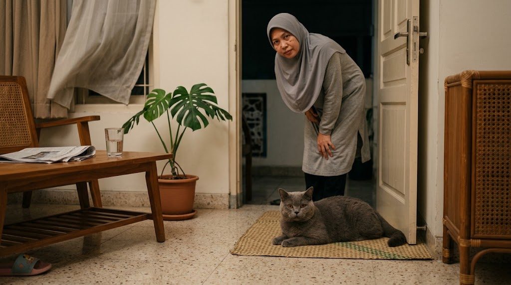 Kucing tua berat badannya turun terus, walau makannya kelihatan biasa