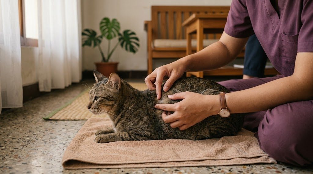 Apakah kutu kucing bisa pindah ke manusia