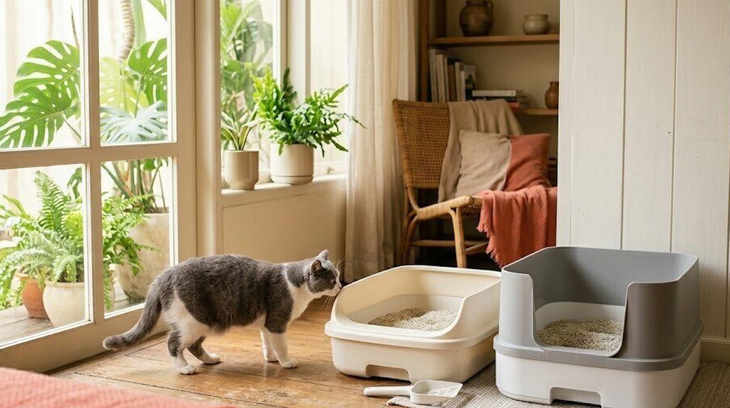 Melatih kucing memakai kotak pasir: panduan lengkap untuk pemilik baru