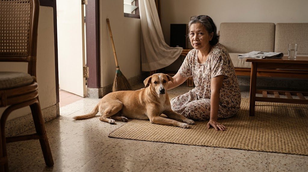 Merawat anjing berumur di atas sepuluh tahun di rumah