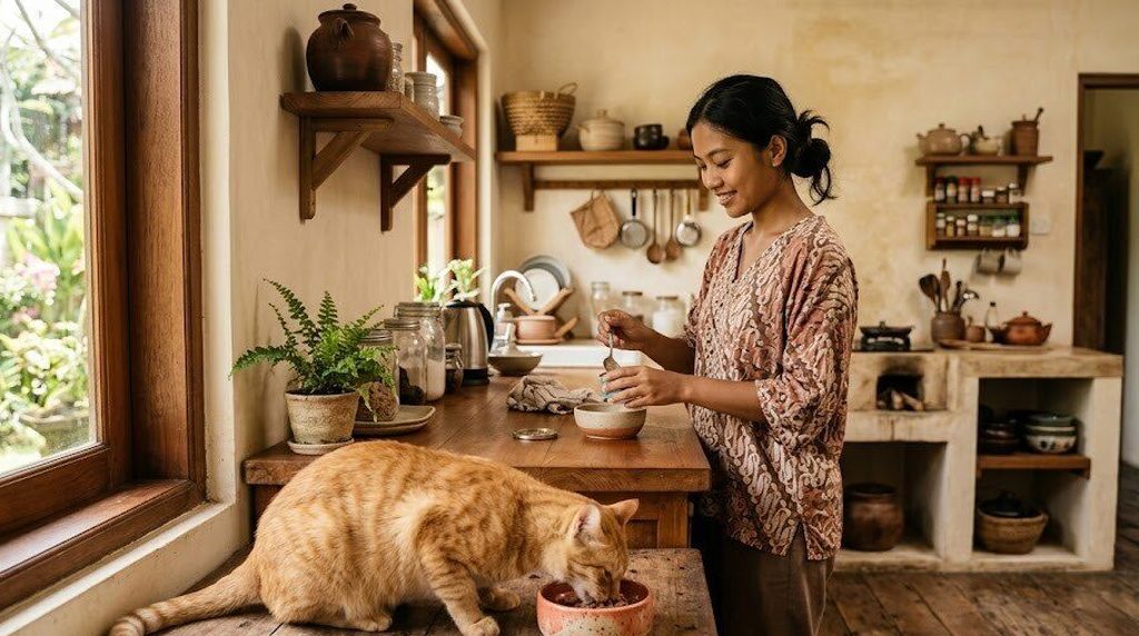 Nutrisi kucing per tahap usia: anak kucing, dewasa, dan senior