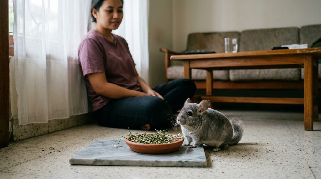 Perawatan chinchilla: masalah suhu, gigi, dan bulu yang tersering