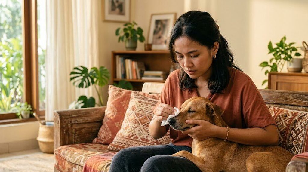 Mimisan (epistaxis) anjing dan kucing: penyebab dan tanda bahaya