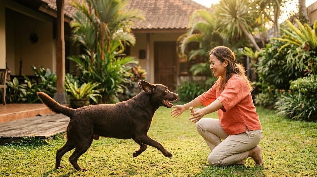 Melatih anjing kembali saat dipanggil, dan kesalahan yang merusaknya
