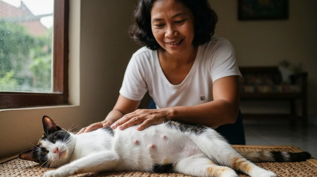 Tanda kucing hamil dan berapa lama kehamilan kucing berlangsung