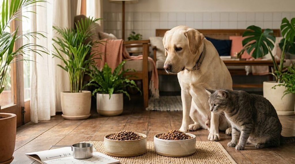 Cara ganti makanan anjing dan kucing: panduan transisi 7 hari
